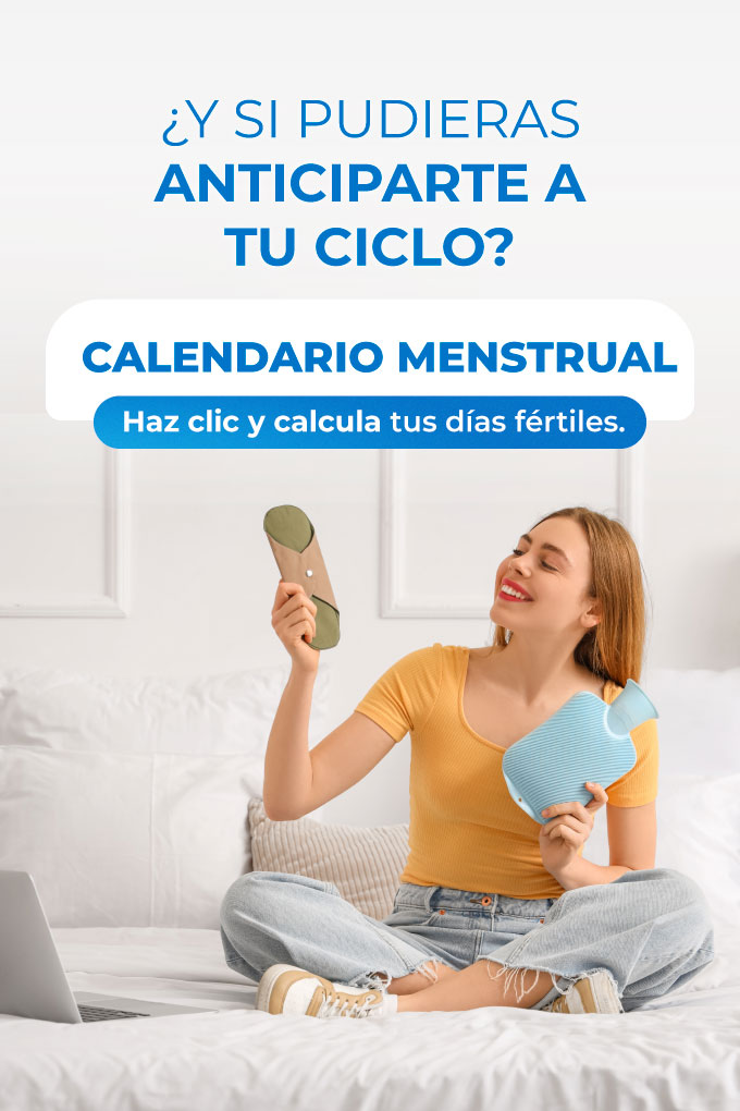 Banner Calculadora Periodo Menstrual Móvil